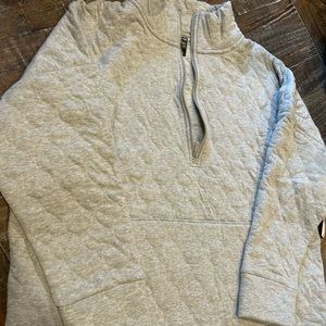 Gap quilted pullover 1/4 zip